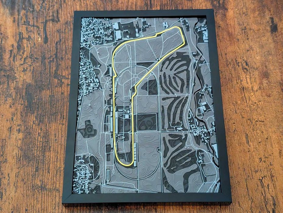 Tablou 3D Circuit Monza – Italian Grand Prix –  print 3D
