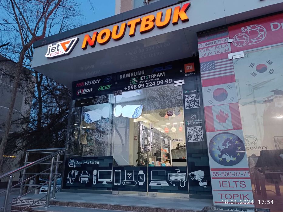 Kuzatuv kamera , o`rnatish, Montaj, Kompyuter, Noutbuk Hikvision Dahua