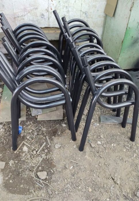 Set picioare banca din teava fi 48