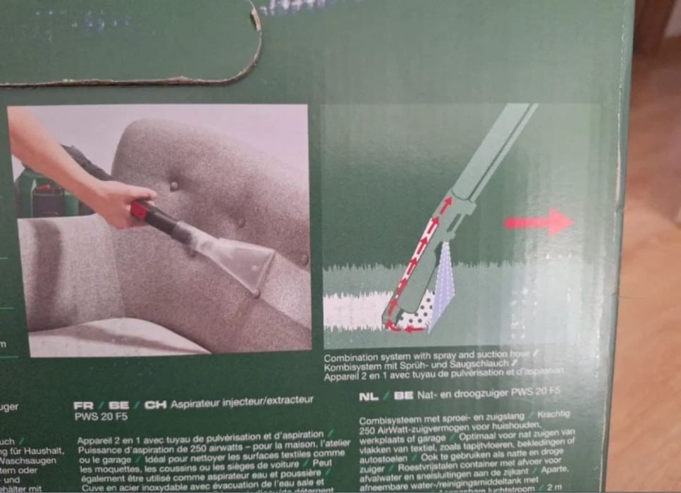 Aspirator injectie extractie