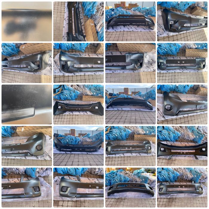 Бампер передний, задний Прадо