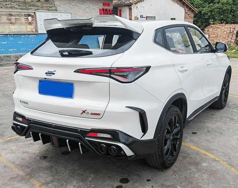 Обвес на Changan X5 plus губы на бампера тюнинг