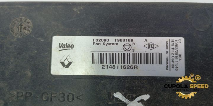 Electroventilator / ventilator racire motor 214811626R Dacia Logan 2