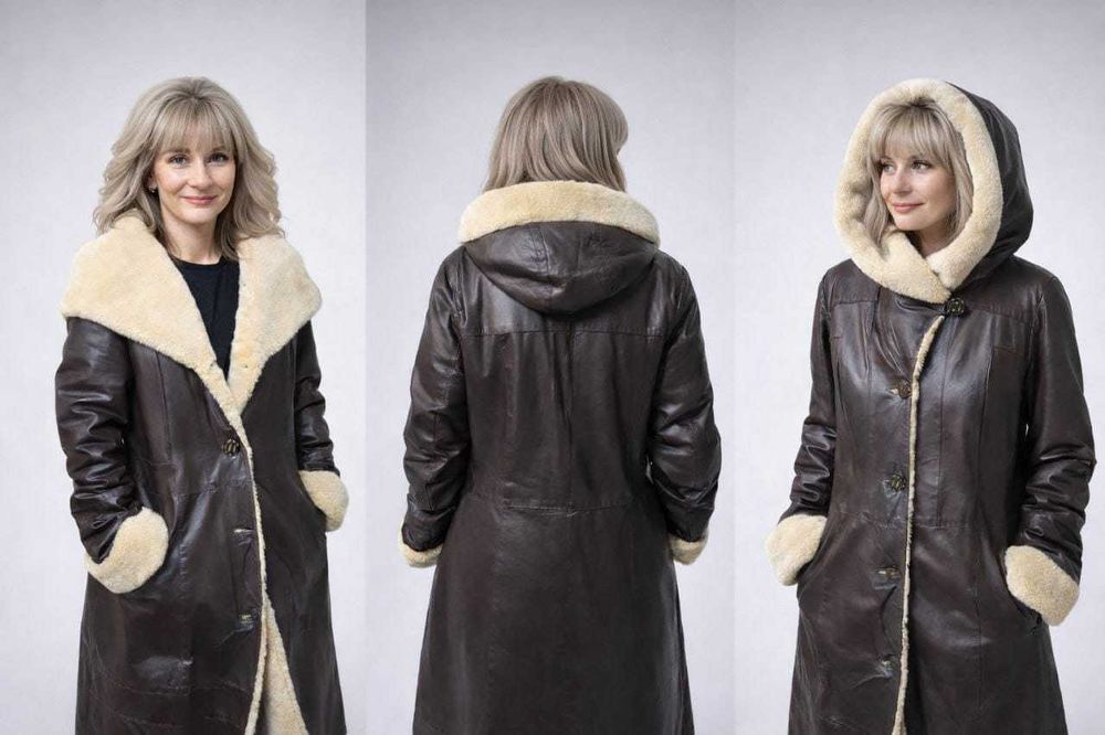 Продам дубленку из натуральной кожи