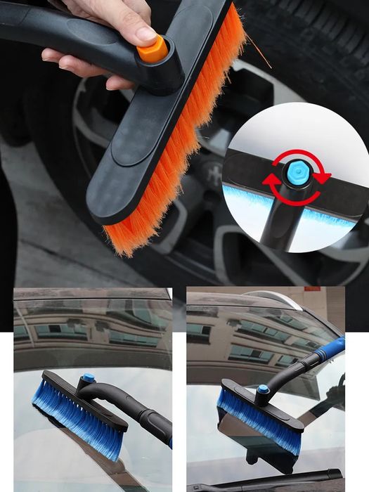 Щётка скребок для снега автомобильная телескопическая