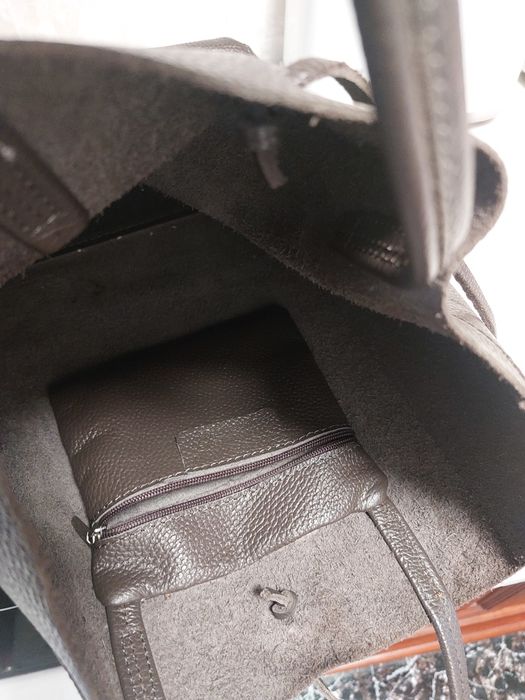 Дамска чанта естествена кожа