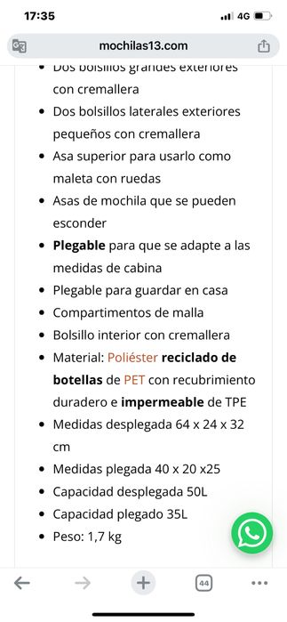 Военна нова раница “MochilaLefrik”Multi Navy 50L