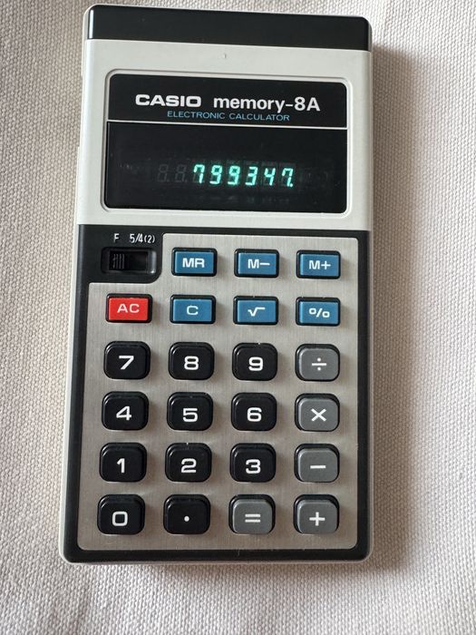 Calculator casio vintage