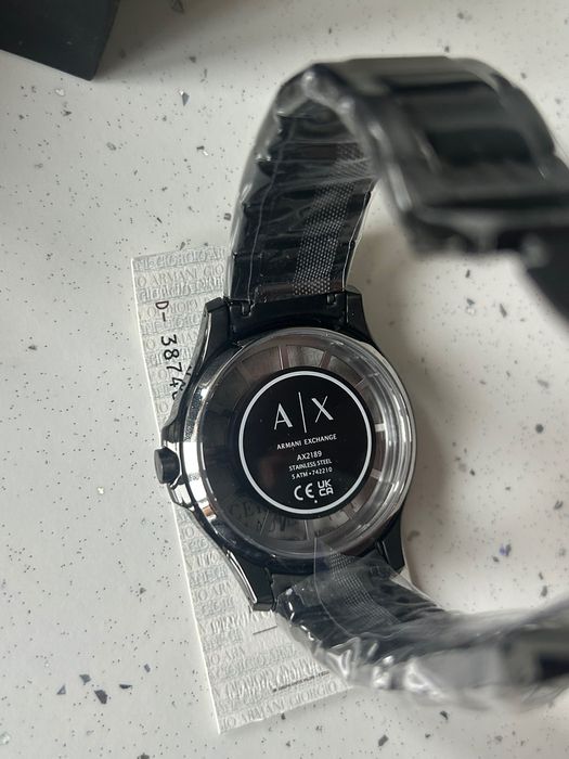 Armani Exchange AX2189 – Чисто нов, пълен комплект, черен стил