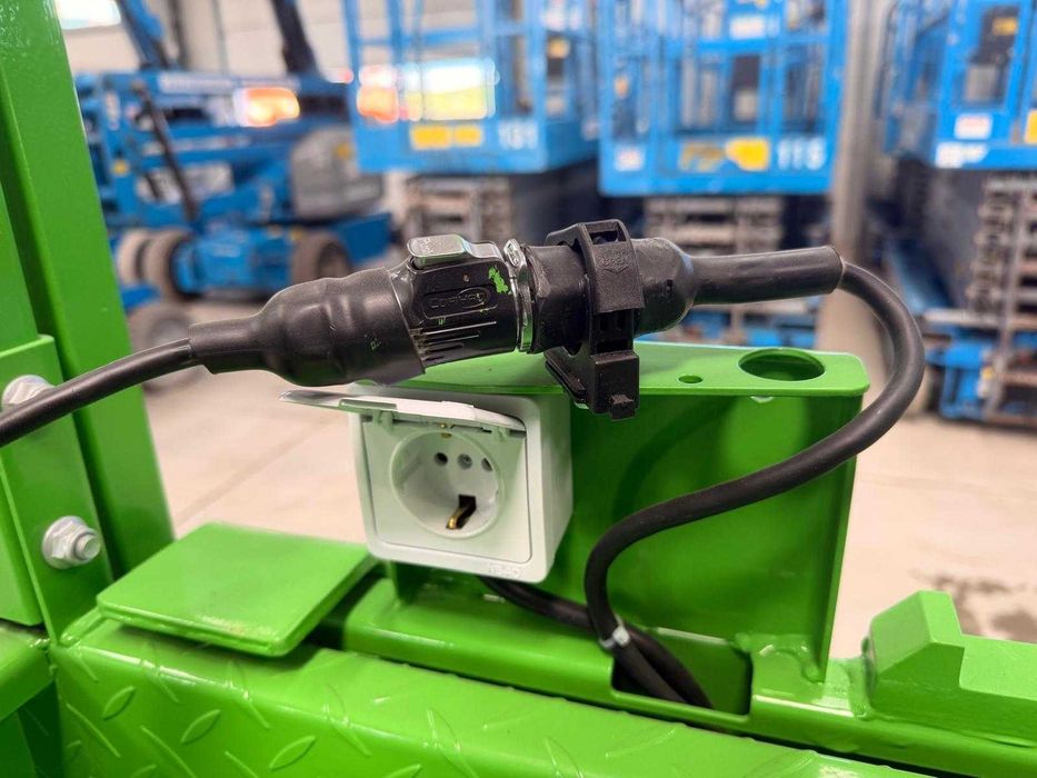 Nacelă verticală electrică PLATFON PS10N – NOUĂ | 11,2 m înălțime de lucru | Garanție