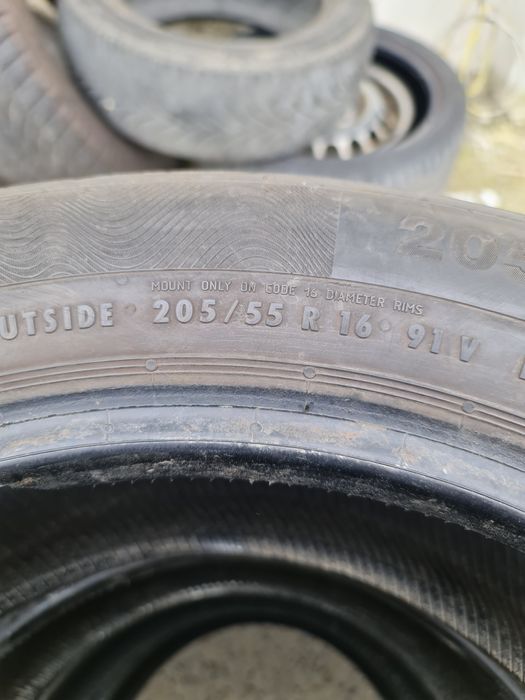 4x 205/55/16 CONTINENTAL 5MM Stare impecabila