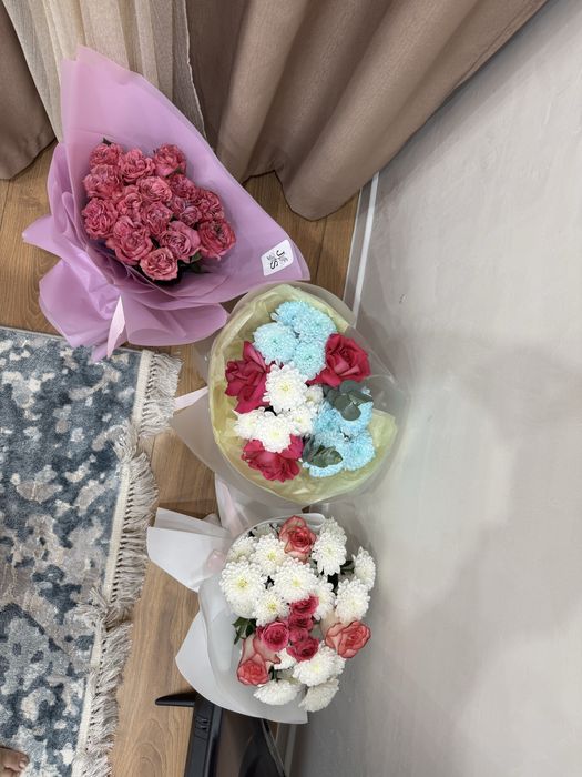 Свежие цветы а районе асан