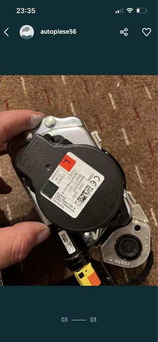 Centura centuri stanga dreapta fata spate Audi Q3 2019 dezmembrari