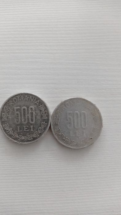 Monede:15bani,25bani,5lei,20lei,500lei,1000lei,5000lei