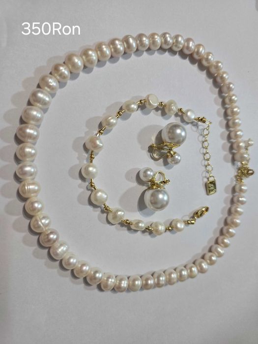 Coliere cu perle de cultura