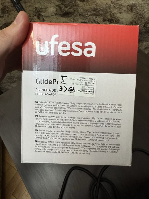 Парна ютия Ufesa Glide Pro (PV2600) 2600W