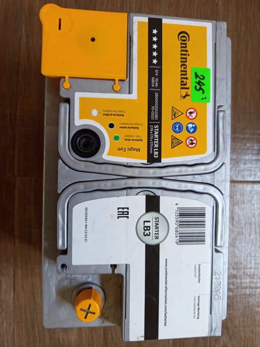 Акомулатор Continental