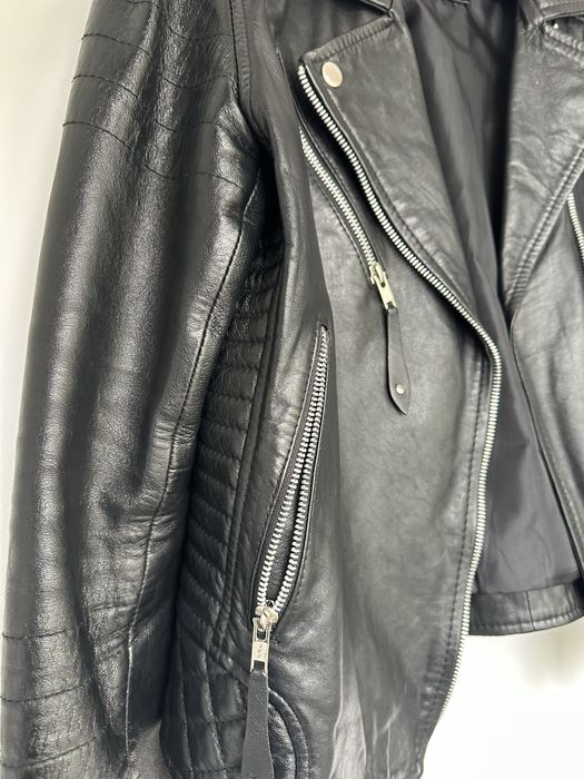 Geaca de piele naturala dama L