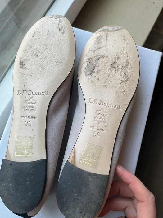 Обувки балеринка-оригинални LK Bennett- 1 път обувани