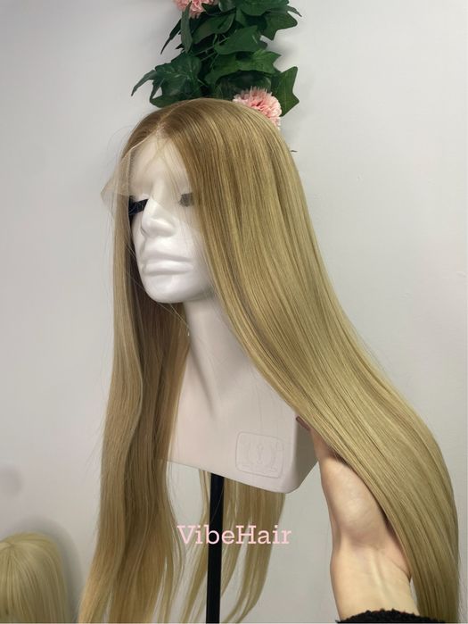 Peruca blonda front lace-lichidare stoc