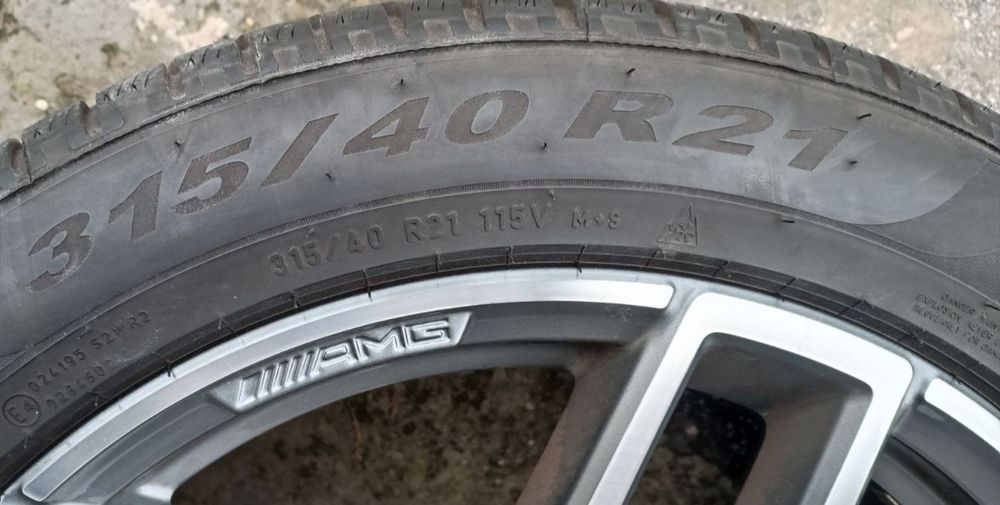 Оригинални джанти спорт пакет с гуми зимни 21 цола за Mercedes GLE AMG