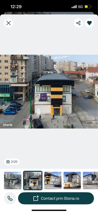 Cladire emblematica/spatiu comercial de inchiriat magazin Onix Centru Civic Brasov