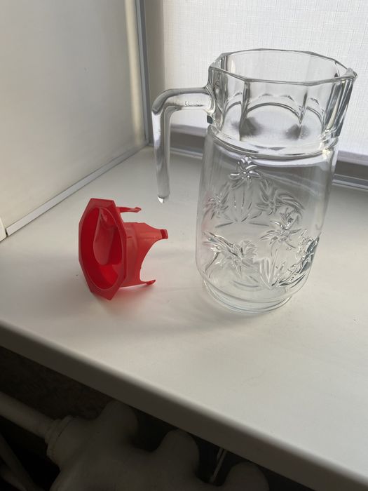 Графин стеклянная новая