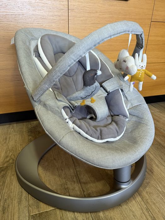 Бебешки шезлонг, детски люлеещ се стол и кресло 3 в 1 Nuna Leaf™ grow