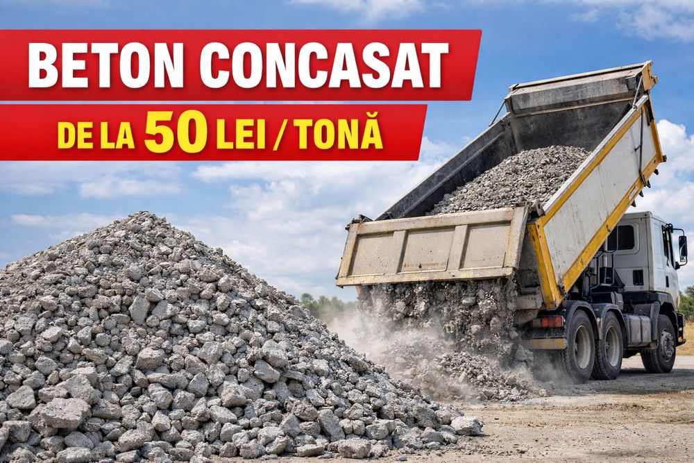 Vindem agregate de balastiera , piatra sparta de riu si de cariera