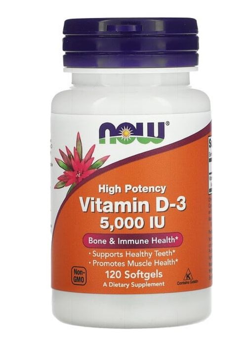 Now vitamin d3 5000 IU