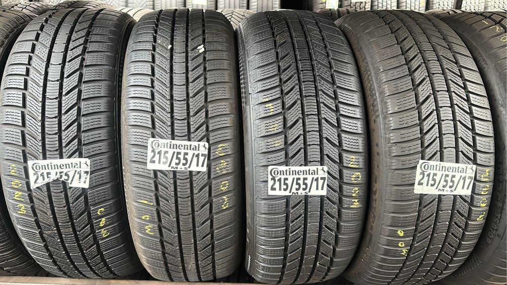 215/55/17 continental  anul 2021