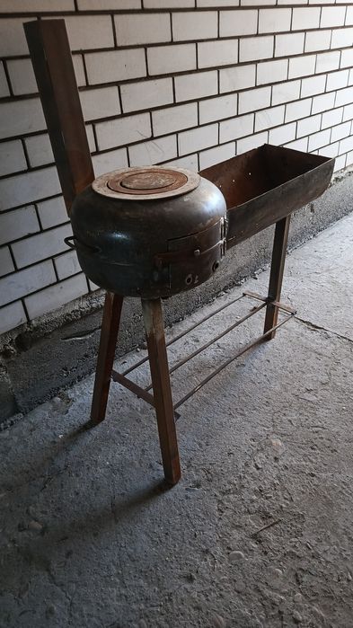 Печь буржуйка ошак