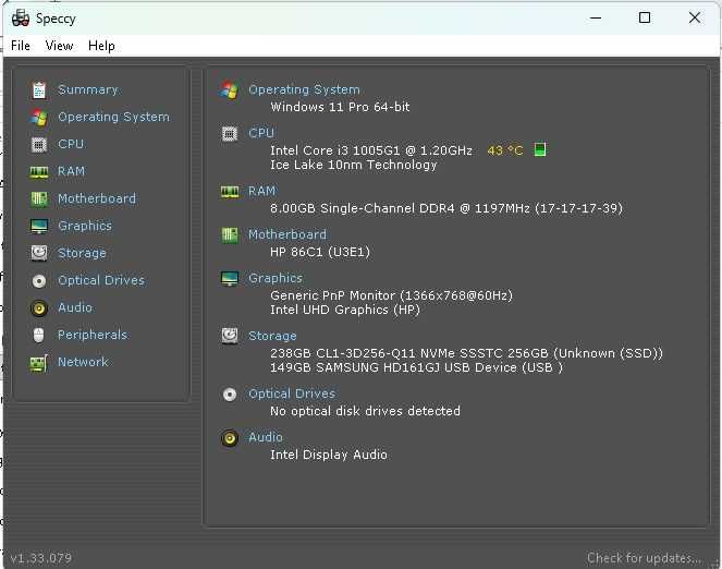 Laptop HP I3 1005 G1 Gen 10 Ram 8G SSD 256 Gb 15.6 Inch 40 Cm