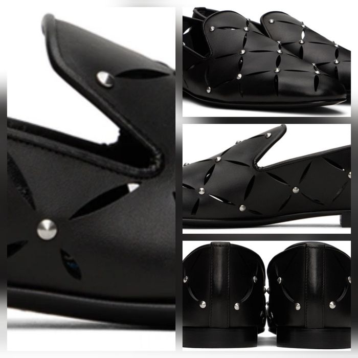 Pantofi Mocasin Versace Perforated Slippers - Cod produs 231404M231013