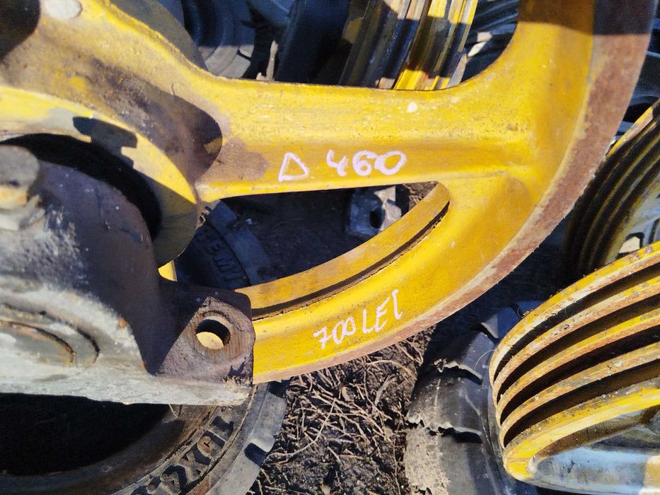 Fulie volanta 46 cm generator cu ax și rulmenți