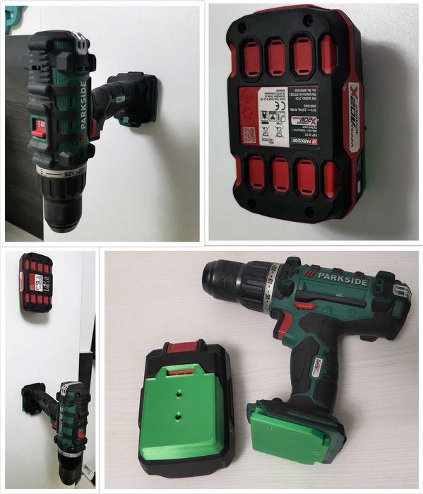 Suport organizare scule DeWalt, Milwaukee, Bosch, Makita, Parkside