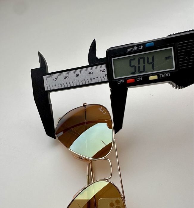 Ray Ban RB3025 Limited Edition 58MM Gold Mirror