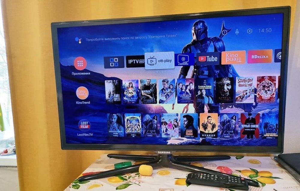 Samsung 106 см smart tv телевизор