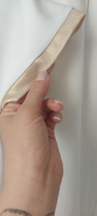 Нов бял дамски комплект, размер М