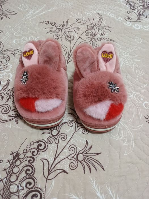 Papuci de casa fetițe 14 cm interior