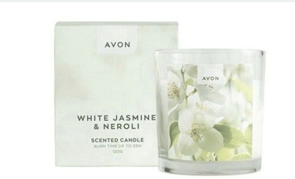 Lumanare pafumata iasomie,lemn cedru/ trandafiri/iasomie,neroli Avon