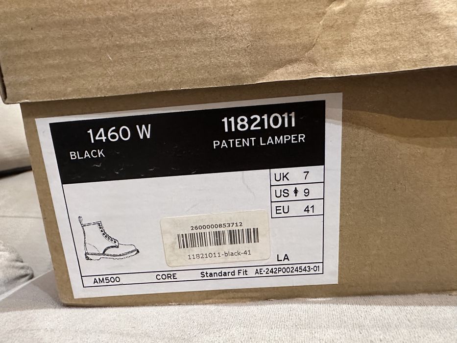 Dr. Martens Кубинки 1460 W 11821011 Черен