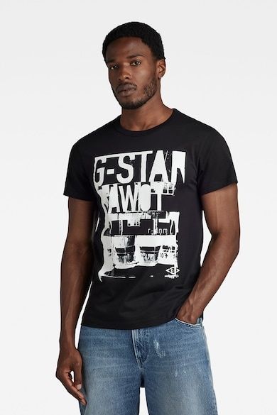 Оригинална НОВА тениска G-Star Raw Graphic S , M , L мъжка черна