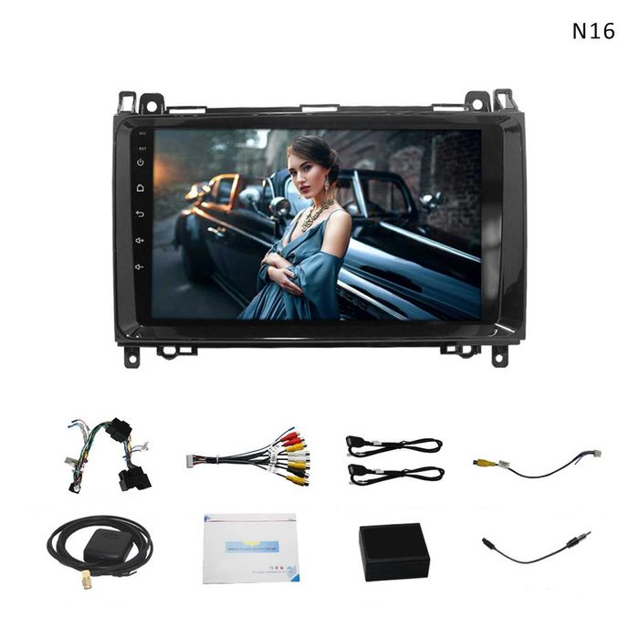 Навигация Mercedes A B Vito Viano Sprinter Android мултимедия мерцедес