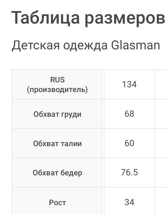 Школьный пиджак Glasman для девочки 134