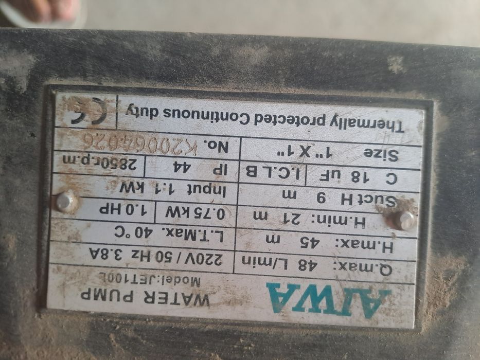 Водяной насос для мойки