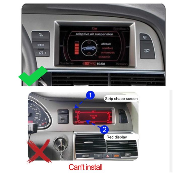 AUDI Q7 2005 - 2009  2G/LOW - 10.25" НАВИГАЦИЯ , 9511