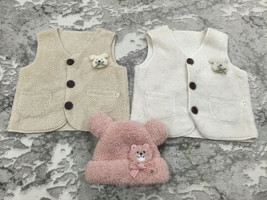 Жилетка плюшевая очень теплая