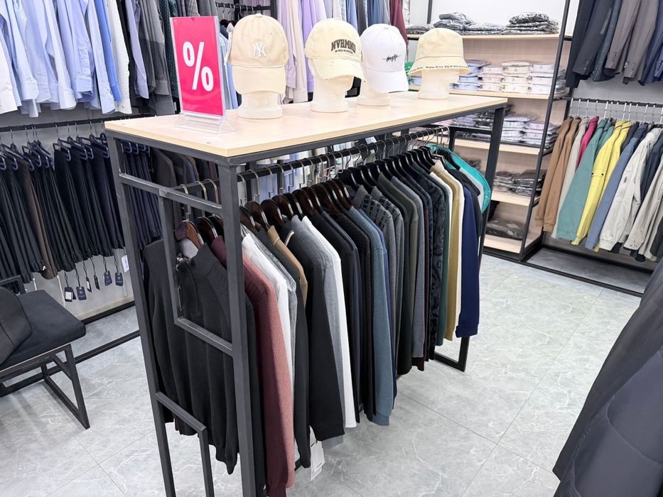 Остатки товара мужская одежда