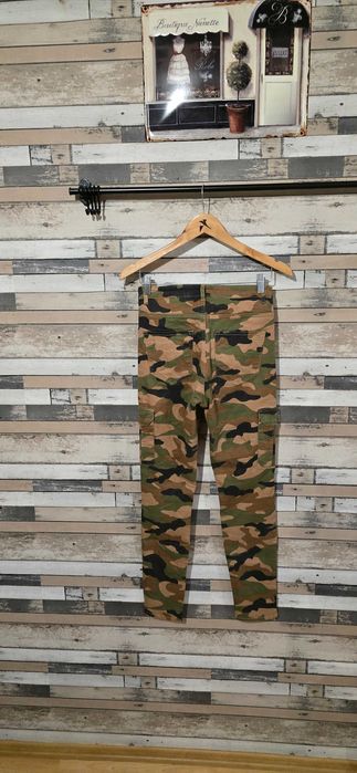 H&M divided S-дамски панталон с висока талия (х-503)